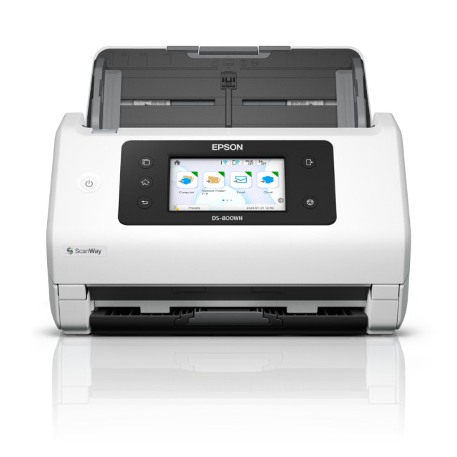 Epson WorkForce DS-800WN USB/Wi-Fi Sheetfed Scanner