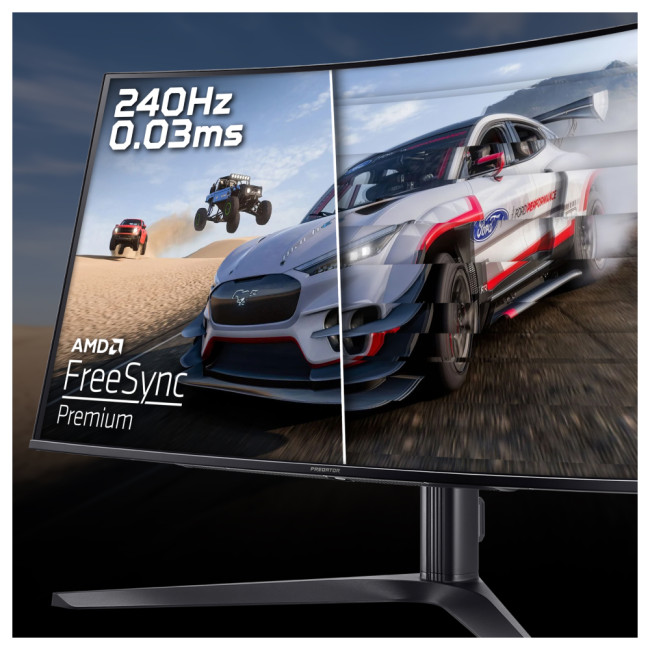 Acer Predator X32X curved 31.5" 4K Ultra HD OLED QD-OLED FreeSync 240 Hz Curved Gaming Monitor