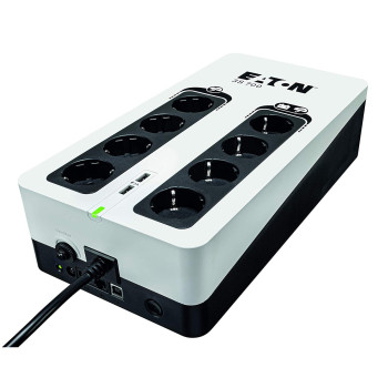 Eaton 3S Gen2 850VA 510W 230V Offline UPS with 8× BS Outlets