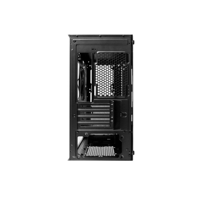 1st Player X4-M BK Tempared Glass Micro ATX Gaming PC Case with 3 x RGB Fans
