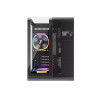 1st Player RT5 BK Tempared Glass Micro Tower Gaming PC Case with 3 x RGB Fans