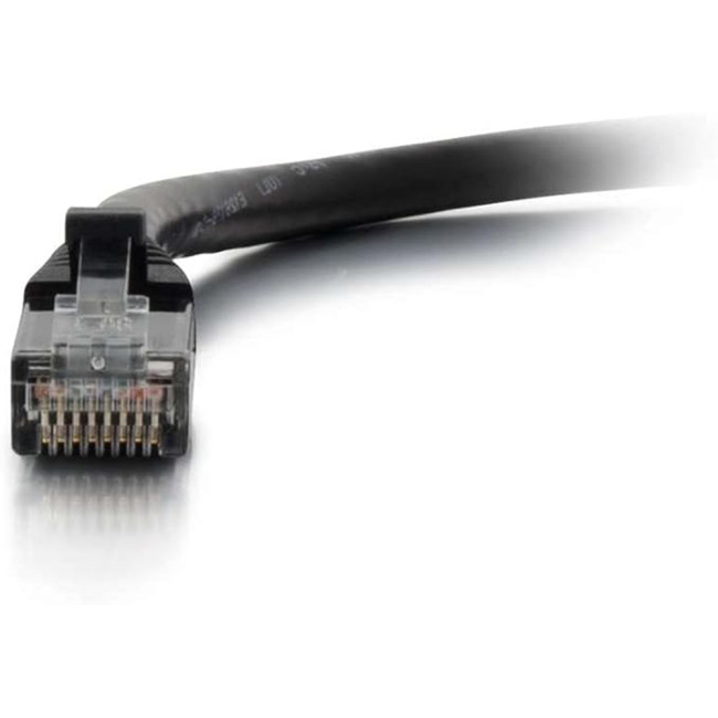 C2G 83183 2m Cat5e Booted Unshielded (UTP) Network Patch Cable - Black