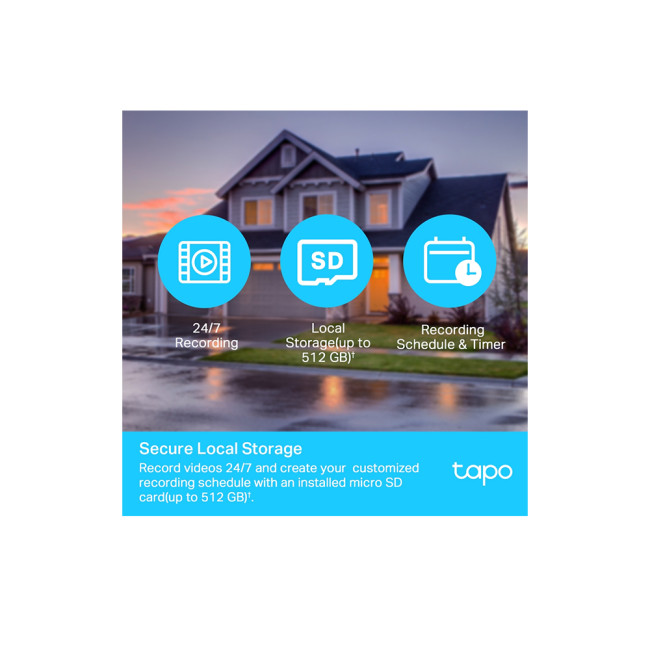 TP-LINK Tapo C500 Outdoor Pan/Tilt Security WiFi Camera 360&#176; View & Night Vision