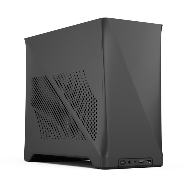 Fractal Design Era 2 Mini-ITX SFF Gaming PC Case - Charcoal Gray
