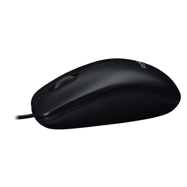 Logitech M90 Wired Ambidextrous USB Mouse Black - 910-001793