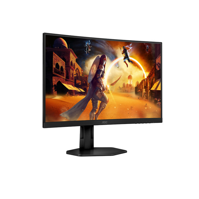 AOC G4 CQ27G4X 27" Curved Fast Quad HD 180Hz 0.5ms Height Adjustable Monitor