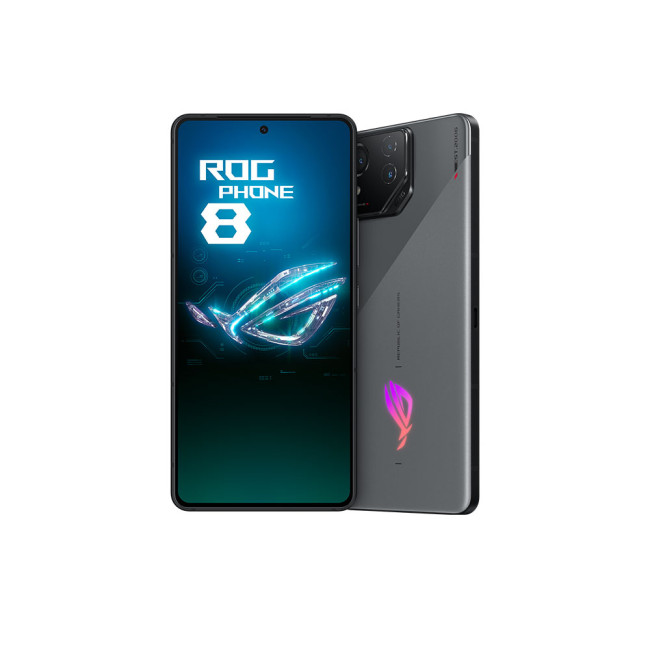 ASUS ROG Phone 8 Qualcomm Snapdragon 8 Gen 3 Processor 12GB RAM 256GB Storage 6.78 inch AMOLED Android 14 Gaming Smartphone - Rabel Grey