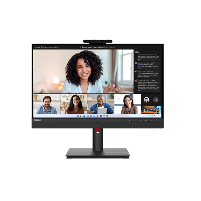 Lenovo ThinkVision T24mv-30 23.8" 1920 x 1080 Full HD IPS WLED Flat Monitor