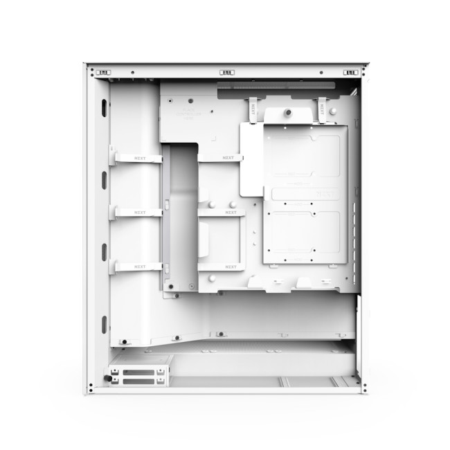 NZXT H7 Flow RGBTempered Glass Mid Tower PC Case White