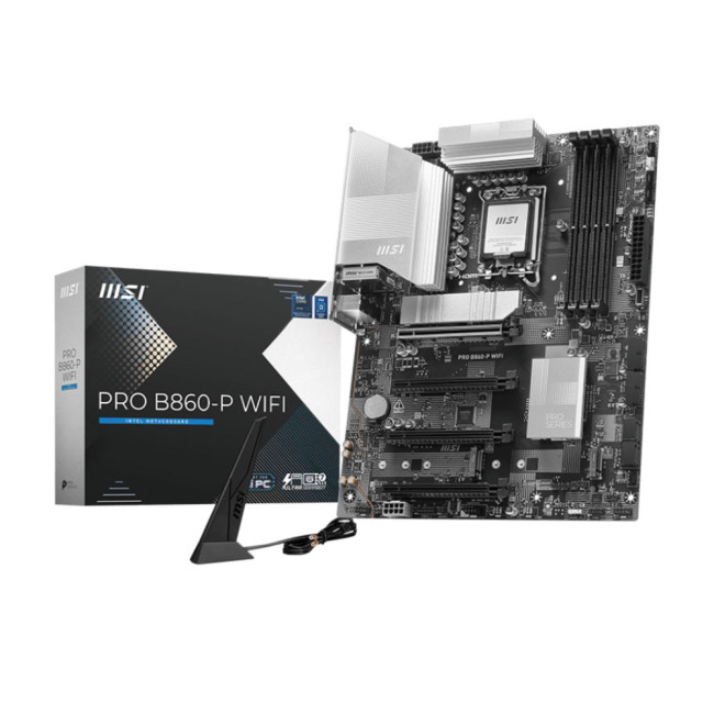 MSI PRO B860-P WIFI ATX DDR5 Intel LGA 1851 Motherboard