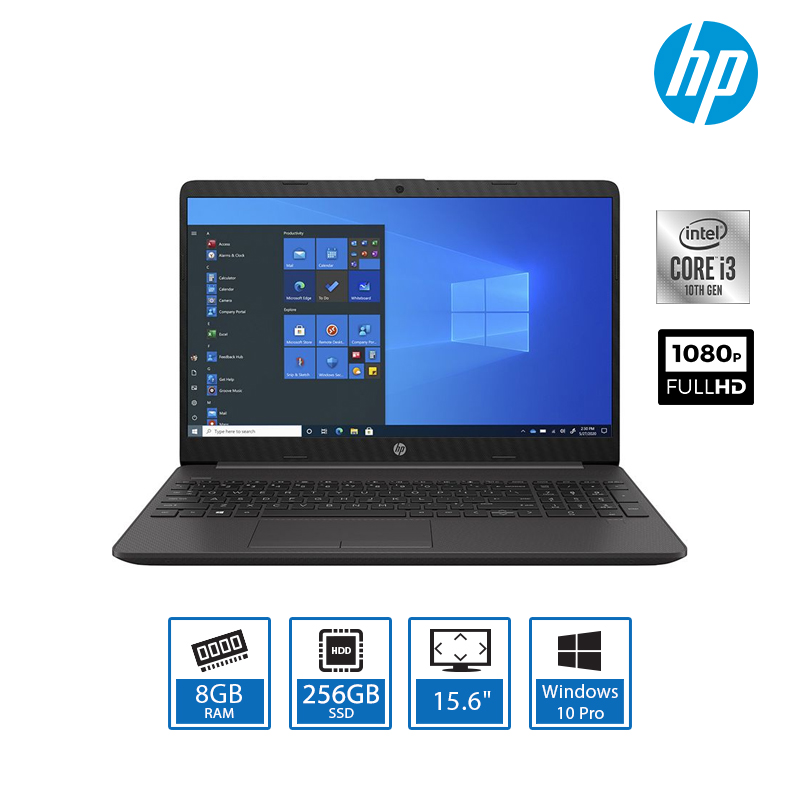 HP 250 G8 Laptop Intel Core i3-1005G1 8GB RAM 256GB SSD 15.6