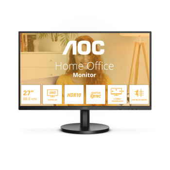 AOC B3 U27B3M 27" VA 4K Ultra HD 60Hz 4ms Computer Monitor Black