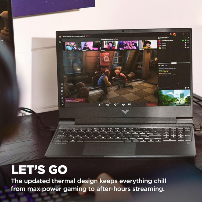 HP Victus Gaming 15-fb2006na AMD Ryzen 7 8845HS 16GB RAM 512GB SSD RTX 4060 15.6" Full HD IPS 144 Hz Windows 11 Home Gaming Laptop