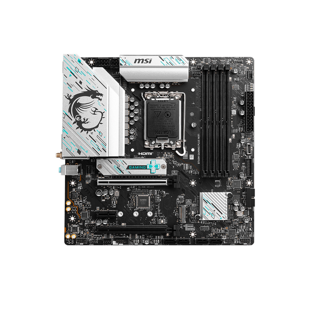 MSI B760M GAMING PLUS WIFI Micro ATX Board