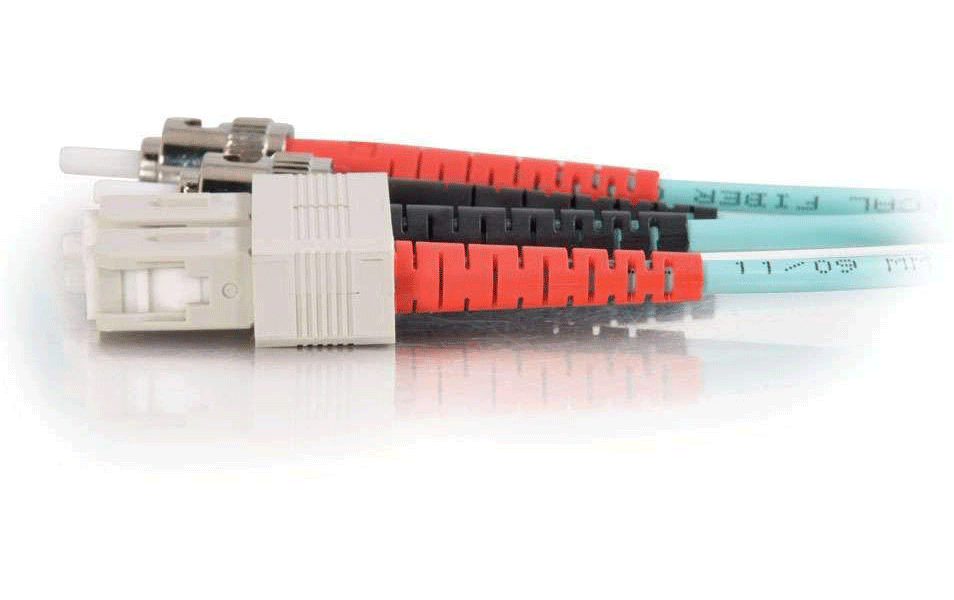 C2G 7m Fiber Optic Cable 10Gb Base-SR & LRM SC/ST LSZH Duplex Multimode 50/125