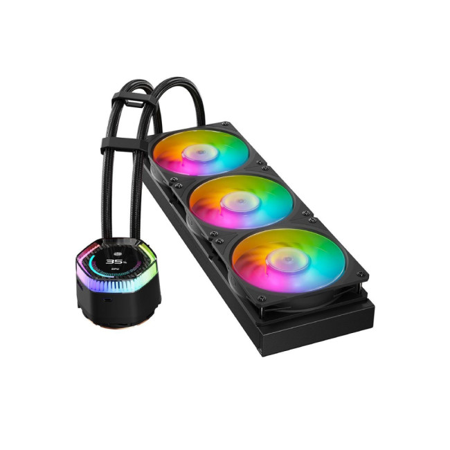 Cooler Master MasterLiquid 360 Ion 2.1" ARGB All In One CPU Liquid Cooler Black