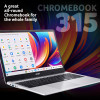 Acer Chromebook 315 CB315-4HT NX.KBAEK.001 Intel Celeron N4500 8GB RAM 128GB eMMC 15.6" Full HD Touchscreen ChromeOS Laptop