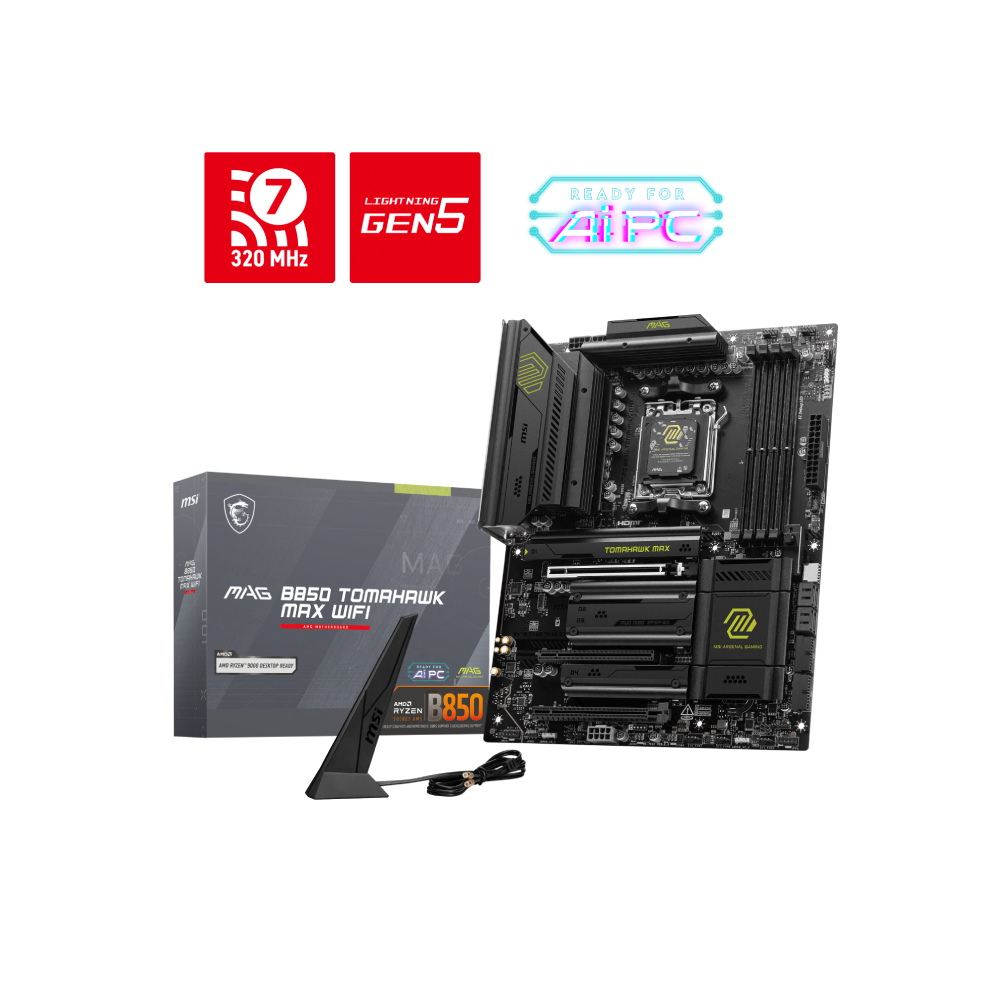 MSI B850 TOMAHAWK MAX WIFI 新品 MSI MAG B850 TOMAHAWK MAX WIFI ATX DDR5 Motherboard