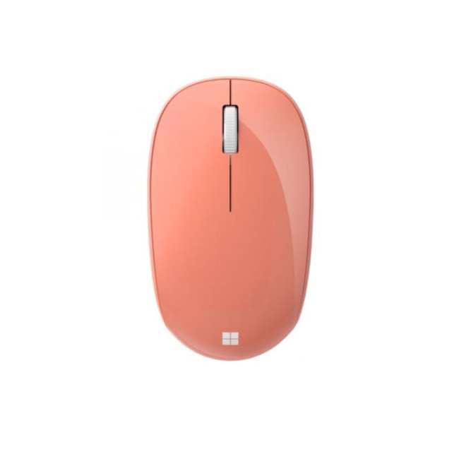 Microsoft Bluetooth Optical Wireless Mouse 4-Button Scroll Wheel - Peach