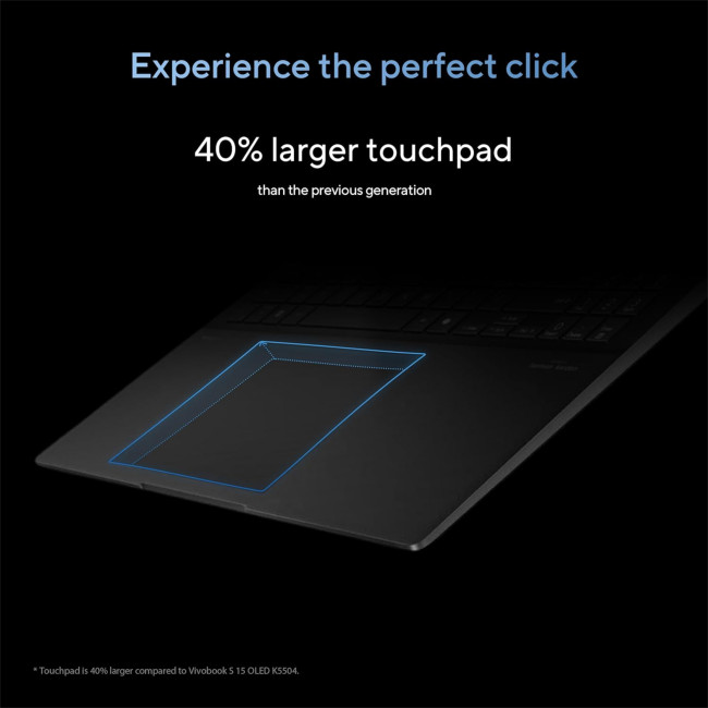 ASUS VivoBook S 16 OLED S5606MA-MX108W Intel Core Ultra 9-185H 32GB RAM 1TB SSD 16" Windows 11 Home Laptop