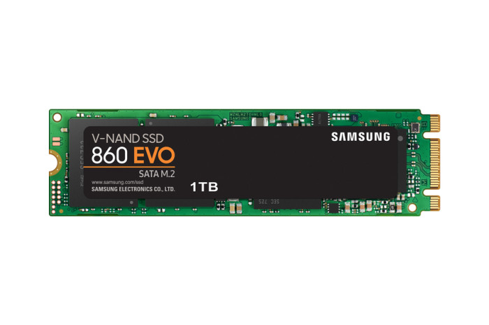 Samsung 1TB 860 EVO SATA III M.2 Internal SSD, SATA III (6 Gb/s), TRIM Support