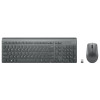 Refurbished Lenovo Select Modern Wireless Combo Keyboard and Mouse Set - German Layout