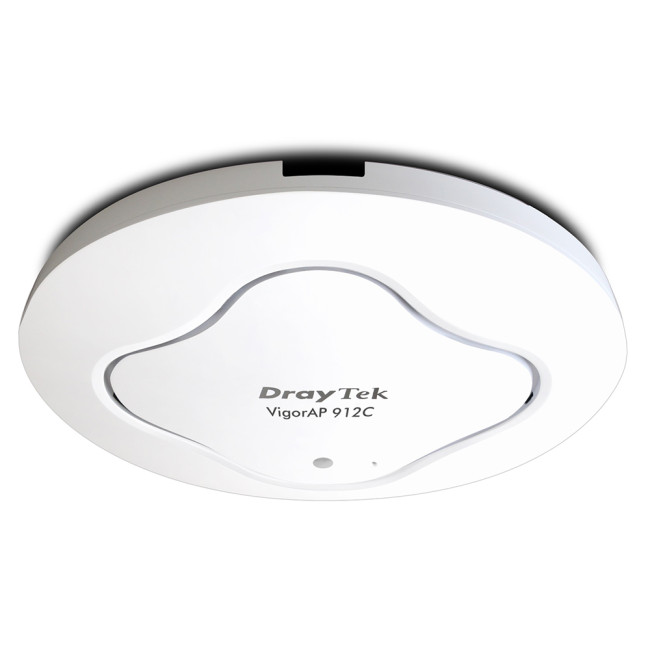 DrayTek VigorAP 912C MU-MIMO Indoor IEEE 802.11ax/ac/n/g/b Access Point