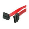 StarTech 18in SATA to Right Angle SATA Serial ATA Cable - Red