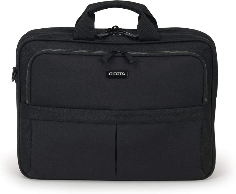 Dicota Top Traveller Notebook Case 35.8 cm [14.1"] Messenger Case Black - D31427