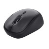 Refurbished Trust TM-201 Right-hand 1600 DPI RF Wireless Optical Mouse - Black