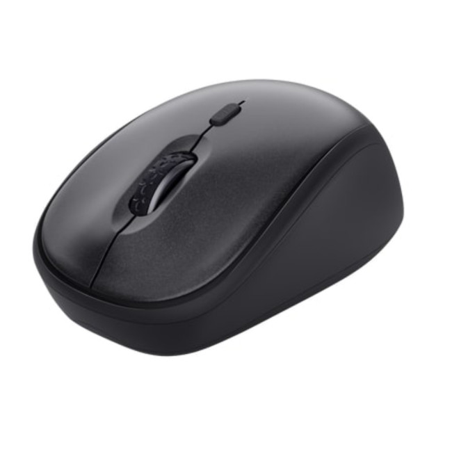 Refurbished Trust TM-201 Right-hand 1600 DPI RF Wireless Optical Mouse - Black