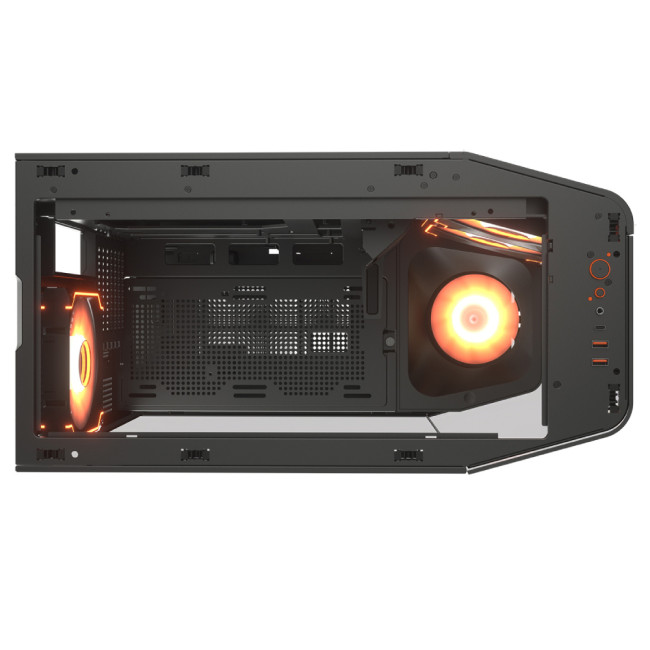 Cougar FV270 Black ATX Micro ATX Tempared Glass Black PC Case