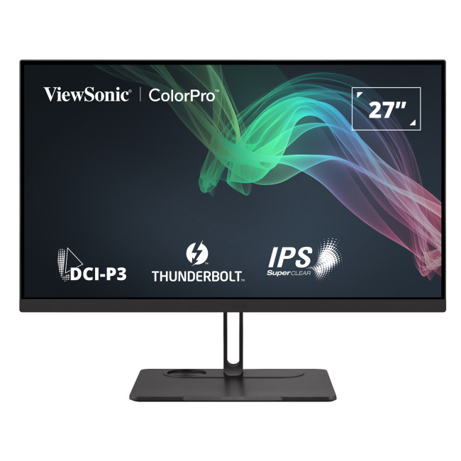 Viewsonic VP2776T-4K 27" IPS UHD 4K Height Adjustable Monitor with Speakers
