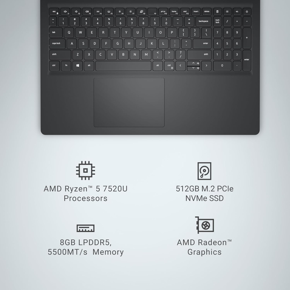 Dell Inspiron 15 3535 3535 R5 8GB 512GB 15.6