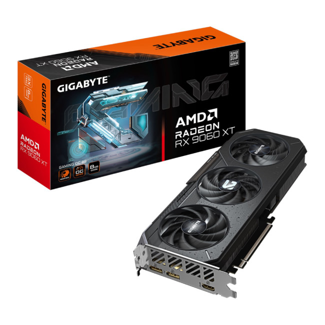 Gigabyte Radeon RX 9060 XT GAMING 8GB OC Graphics Card