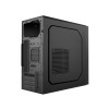 CiT Work Chassis micro ATX PC Case - Black
