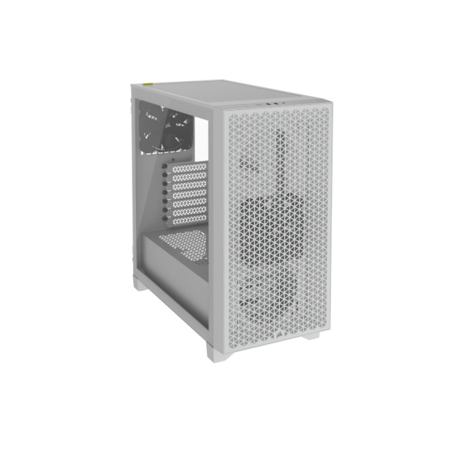 Corsair 3000D Airflow Mid Tower TG ATX Gaming Case - White