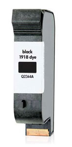 Original HP Q2344A 1918 Black Dye-based Print Cartridge ink cartridge, 40ml 