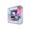 NZXT F240 RGB Unibody White 8 Pin PWM Pc Fan - 2 Fan Pack