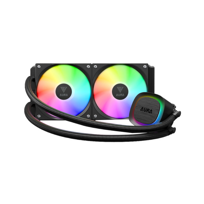 GAMDIAS AURA GL240 V2 240mm RGB All-in-One Liquid Cooler