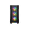 Gamdias ATHENA M6 LITE Tempered Glass Mid Tower Gaming PC Case - Black