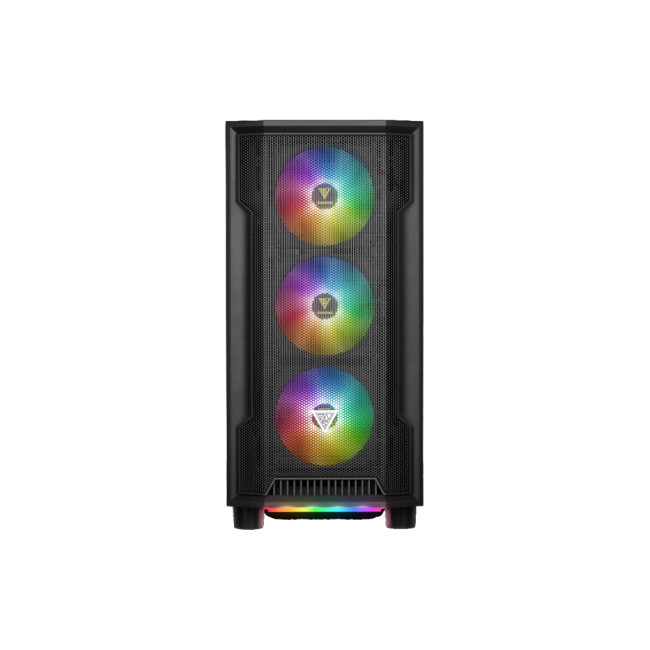 Gamdias ATHENA M6 LITE Tempered Glass Mid Tower Gaming PC Case - Black