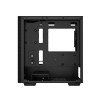 DeepCool CH370 Tempered Glass MicroATX Gaming PC Case with 1 x Fan - Black