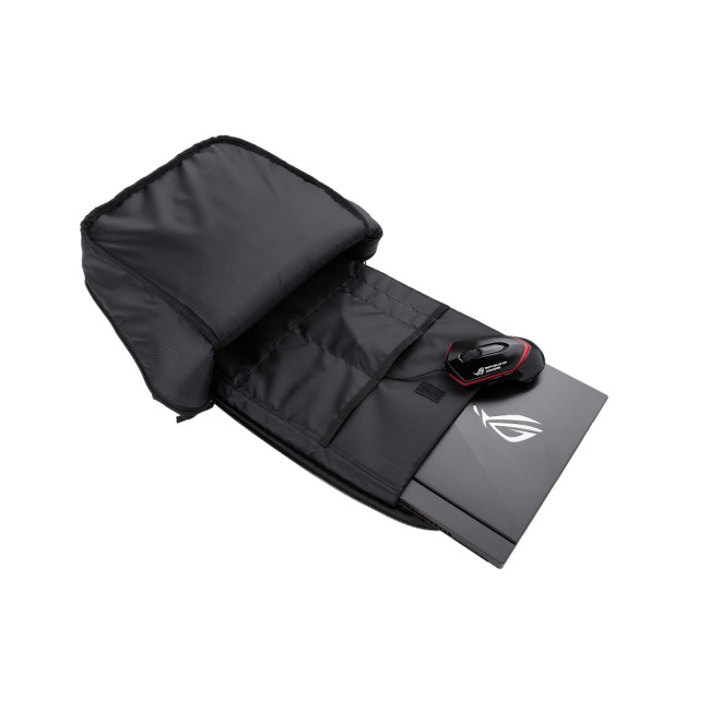 ASUS ROG Ranger BP1501G 43.2 cm (17") Backpack Black, Grey - 90XB04ZN-BBP020
