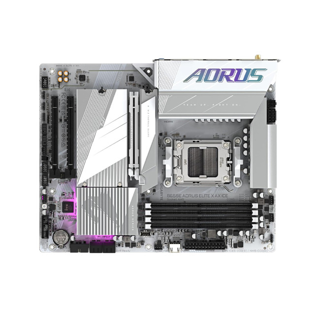 GIGABYTE AMD B650E AORUS ELITE X ICE DDR5 ATX AM5 Motherboard (REV 1.0)