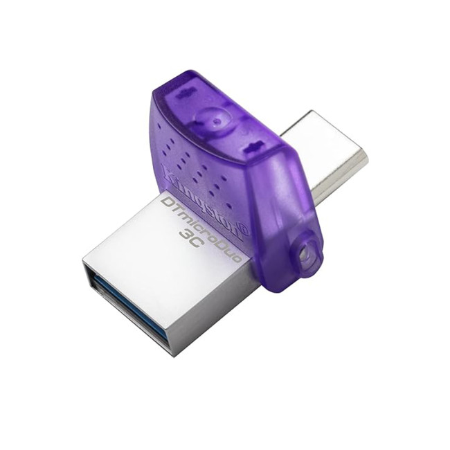 USB Stick Kingston Technology DataTraveler microDuo 256GB USB Flash Drive - Purple