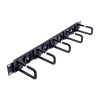 StarTech CABLMANAGERH 1U  Rack-Mountable Rack Cable Manager - Black