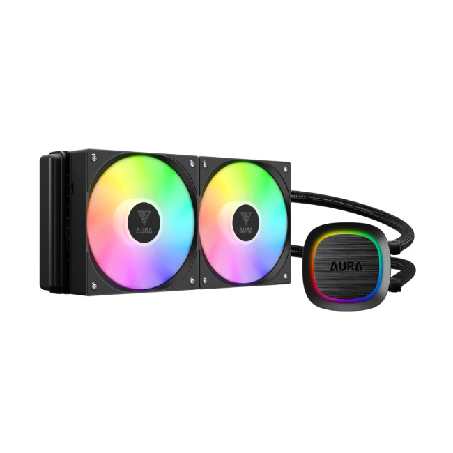 GAMDIAS AURA GL240 V2 240mm RGB All-in-One Liquid Cooler