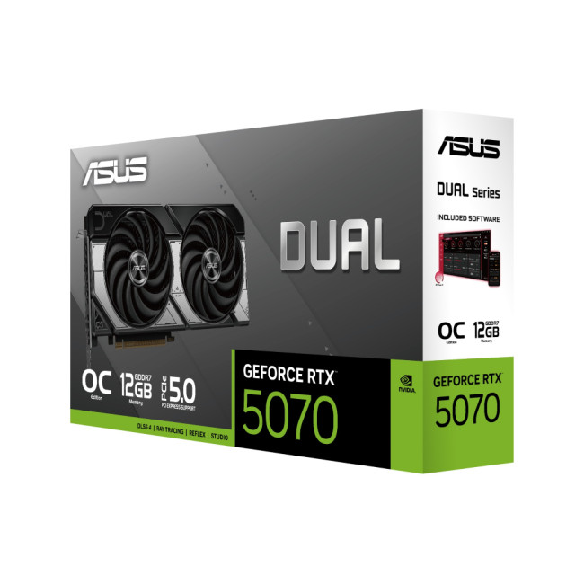 ASUS Geforce RTX 5070 DUAL 12GB OC Graphics Card