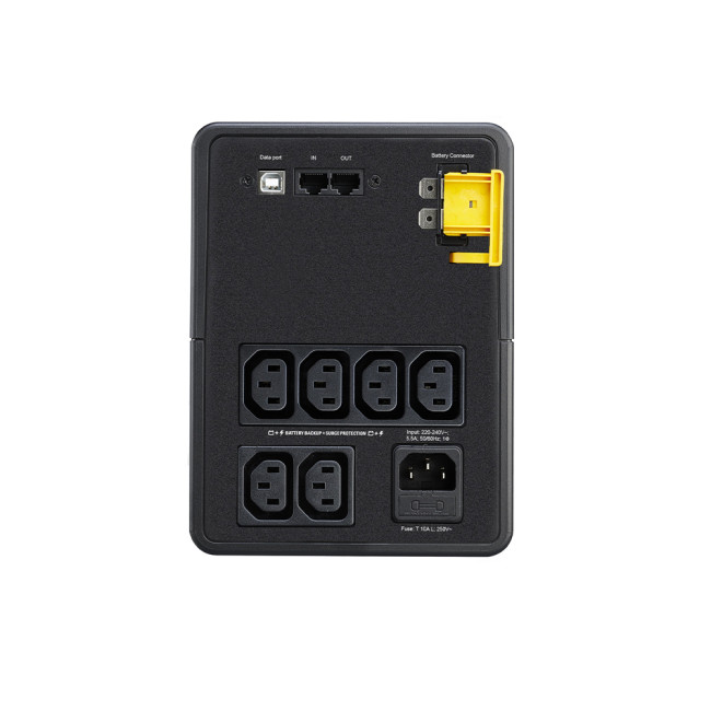 APC BX1200MI uninterruptible power supply (UPS) Line-Interactive 1.2 kVA 650 W 6 AC outlet(s)